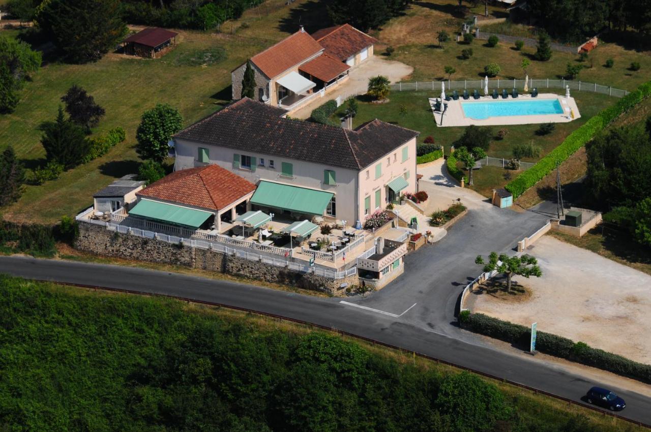 Logis Hotel Restaurant Spa Les Balcons De L'Esperance Limeuil Bagian luar foto